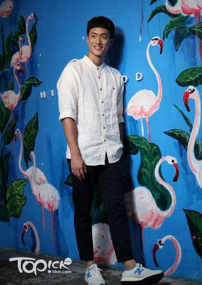 劉俊謙，5年前於於演藝學院畢業，去年7月參與黃子華舞台劇《前度》而廣為人知。(黃建輝 攝)