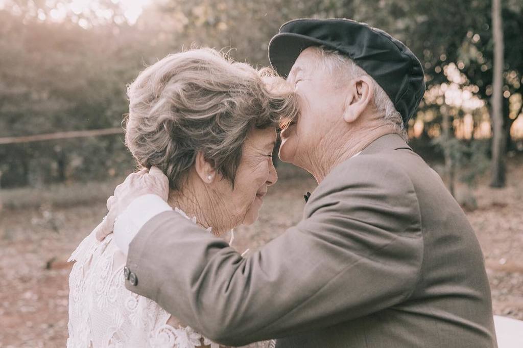 Russo和Rosa結婚60年，仍然恩愛。